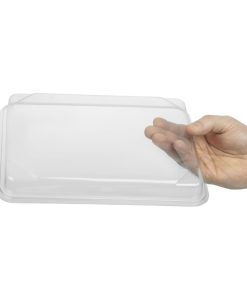 Faerch Recyclable Bento Box Lids 263 x 201mm Pack of 90 (FB290)