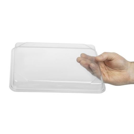 Faerch Recyclable Bento Box Lids 263 x 201mm Pack of 90 (FB290)