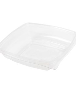 Faerch Plaza Clear Recyclable Deli Containers Base Only 375ml - 13oz Pack of 600 (FB361)