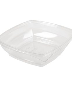 Faerch Plaza Clear Recyclable Deli Containers Base Only 750ml - 26oz Pack of 500 (FB364)