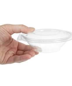 Faerch Contour Recyclable Deli Bowls With Lid 250ml - 9oz Pack of 550 (FB366)