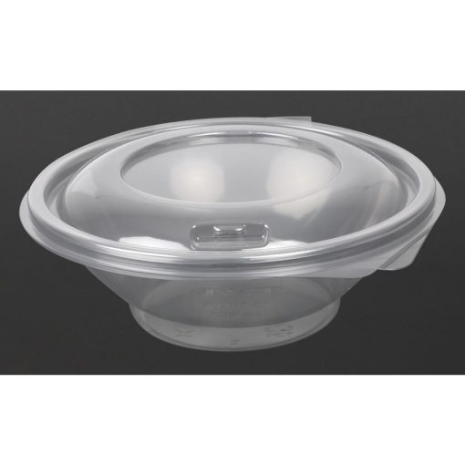 Faerch Contour Recyclable Deli Bowls With Lid 500ml - 17oz Pack of 200 (FB368)