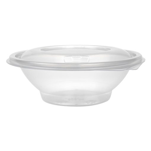 Faerch Contour Recyclable Deli Bowls With Lid 500ml - 17oz Pack of 200 (FB368)