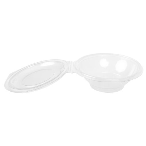 Faerch Contour Recyclable Deli Bowls With Lid 500ml - 17oz Pack of 200 (FB368)