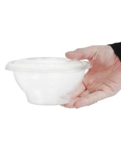 Faerch Contour Recyclable Deli Bowls With Lid 750ml - 26oz Pack of 200 (FB369)