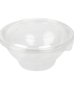Faerch Contour Recyclable Deli Bowls With Lid 1000ml - 35oz Pack of 200 (FB370)