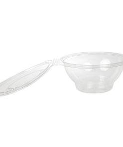 Faerch Contour Recyclable Deli Bowls With Lid 1000ml - 35oz Pack of 200 (FB370)