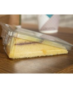 Faerch Single Gateaux Slice Boxes Pack of 500 (FB376)