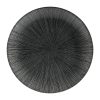 Churchill Studio Prints Agano Coupe Plates Black 217mm Pack of 12 (FC102)