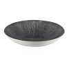 Churchill Studio Prints Agano Coupe Bowls Black 248mm Pack of 12 (FC104)