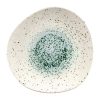 Churchill Studio Prints Mineral Green Centre Organic Round Plates 286mm Pack of 12 (FC120)