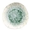 Churchill Studio Prints Mineral Green Centre Print Organic Round Plates 210mm Pack of 12 (FC122)