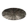 Churchill Studio Prints Stone Chefs Plates Quartz Black 299 x 150mm Pack of 12 (FC140)