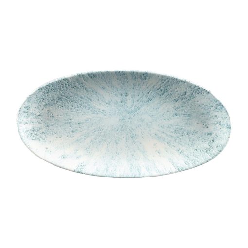 Churchill Studio Prints Stone Chefs Plates Aquamarine 299 x 150mm Pack of 12 (FC146)