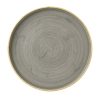 Churchill Stonecast Walled Chefs Plates Peppercorn Grey 210mm Pack of 6 (FC164)