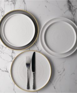 Churchill Walled Chefs Plates White 260mm Pack of 6 (FC165)