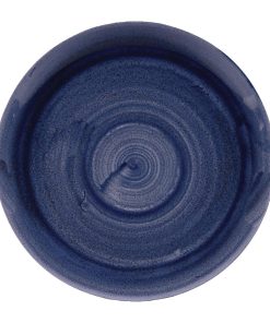 Churchill Stonecast Patina Coupe Plates Cobalt 288mm Pack of 12 (FC167)