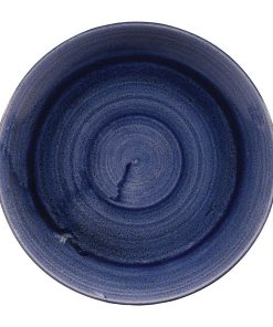 Churchill Stonecast Patina Coupe Plates Cobalt 260mm Pack of 12 (FC168)