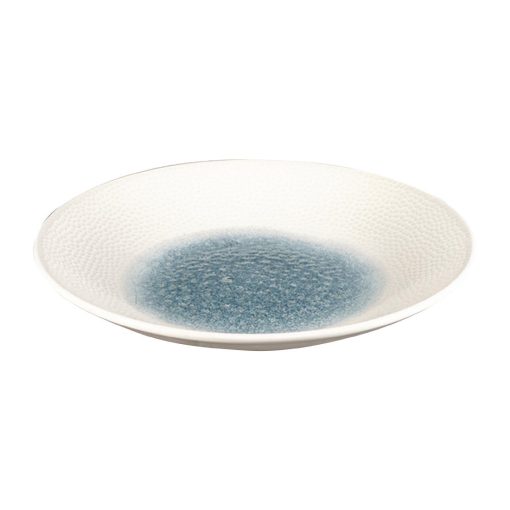 Churchill Isla Centre Print Deep Coupe Plates Topaz Blue 281mm Pack of 12 (FC184)