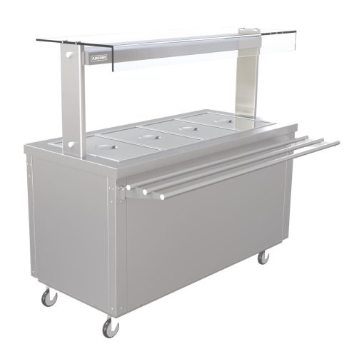 Parry Flexi-Serve Ambient Cupboard with Chilled Well and LED Illuminated Gantry FS-AW4PACK (FD214)
