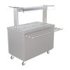 Parry Hot Cupboard with Dry Bain Marie Top and Quartz Heated Gantry FS-HB3PACK (FD225)