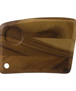 Churchill Alchemy Wood Medium Geo Deli Board 289x206mm Pack of 4 (FD801)