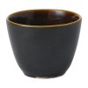 Churchill Super Vitrified Nourish Chip Mug Black Onyx Two Tone 291ml Pack of 12 (FD816)