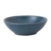 Churchill Super Vitrified Nourish Oslo Contour Shallow Bowl Blue 130mm Pack of 12 (FD824)