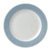 Churchill Isla Spinwash Profile Footed Plates Ocean Blue 232mm Pack of 12 (FD838)