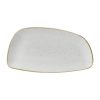 Churchill Stonecast Oval Plates Barley White 349x171mm Pack of 6 (FD842)