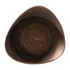 Churchill Stonecast Patina Lotus Plates Iron Black 254mm Pack of 12 (FD846)