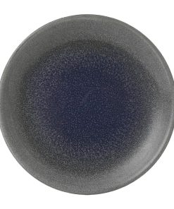 Churchill Stonecast Aqueous Evolve Coupe Plates Grey 165mm Pack of 12 (FD851)
