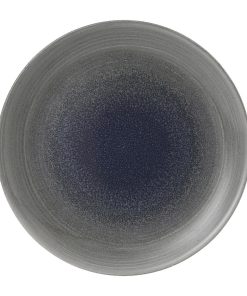 Churchill Stonecast Aqueous Evolve Coupe Plates Grey 218mm Pack of 12 (FD852)