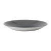 Churchill Stonecast Aqueous Deep Coupe Plates Grey 239mm Pack of 12 (FD854)