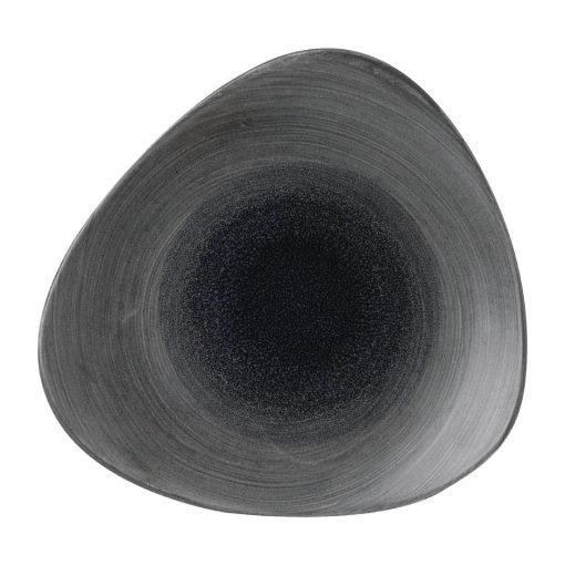 Churchill Stonecast Aqueous Lotus Plates Grey 254mm Pack of 12 (FD856)