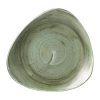 Churchill Stonecast Patina Lotus Plates Burnished Green 254mm Pack of 12 (FD866)