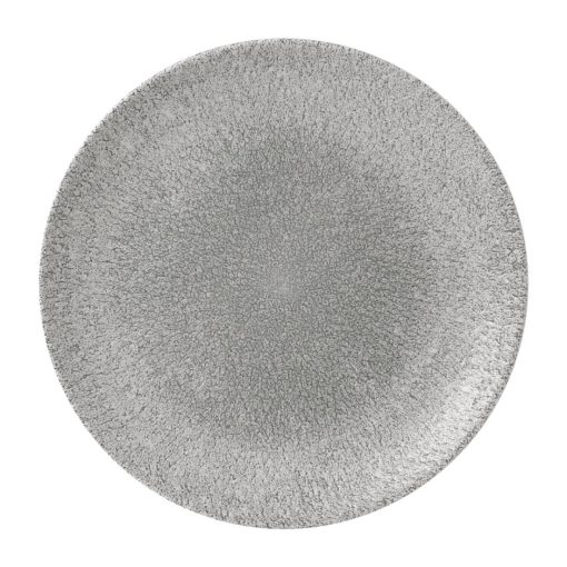 Churchill RakuEvolve Coupe Plates Jasper Grey 260mm Pack of 12 (FD875)