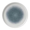 Churchill Raku Walled Plates Topaz Blue 218mmPack of 6 (FD886)