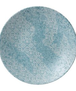 Churchill Med Tiles Deep Coupe Plates Aquamarine 279mm Pack of 12 (FD897)