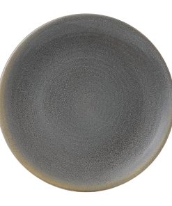 Dudson Evo Granite Coupe Plate 228mm Pack of 6 (FE308)