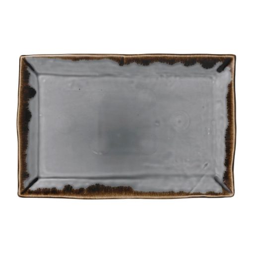 Dudson Harvest Grey Rectangle Tray 283 x 187mm Pack of 6 (FE369)