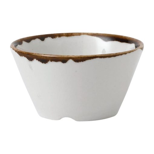 Dudson Harvest Natural Sauce Dish 80mm x 40mm Pack of 12 (FE380)