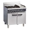Cobra Natural Gas Range 4 Burner Static Oven with Griddle CR9CN (FE676-N)