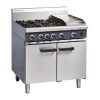 Cobra Propane Gas Range 4 Burner Static Oven with Griddle CR9CL (FE676-P)