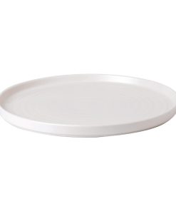 White Walled Plate 10 3-4  Box 6 (FE944)
