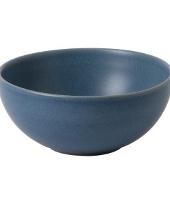 Churchill Super Vitrified Nourish Oslo Blue Noodle Bowl 37-7oz Box 6 (FE949)