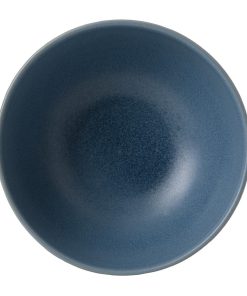 Churchill Super Vitrified Nourish Oslo Blue Noodle Bowl 37-7oz Box 6 (FE949)