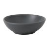 Churchill Super Vitrified Nourish Seattle Grey Shallow Bowl 7oz Box 12 (FJ702)