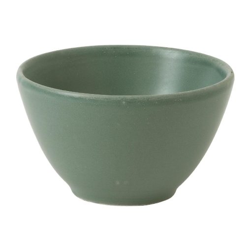 Churchill Super Vitrified Nourish Andorra Green Deep Bowl  8-4oz Box 12 (FJ713)