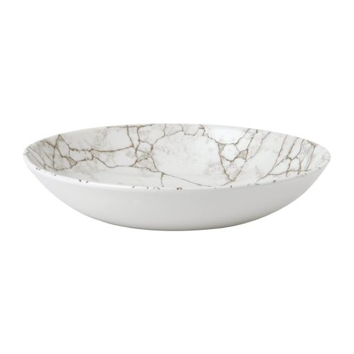 Studio Prints Kintsugi Agate Grey Coupe Bowl 40oz Box 12 (FJ803)